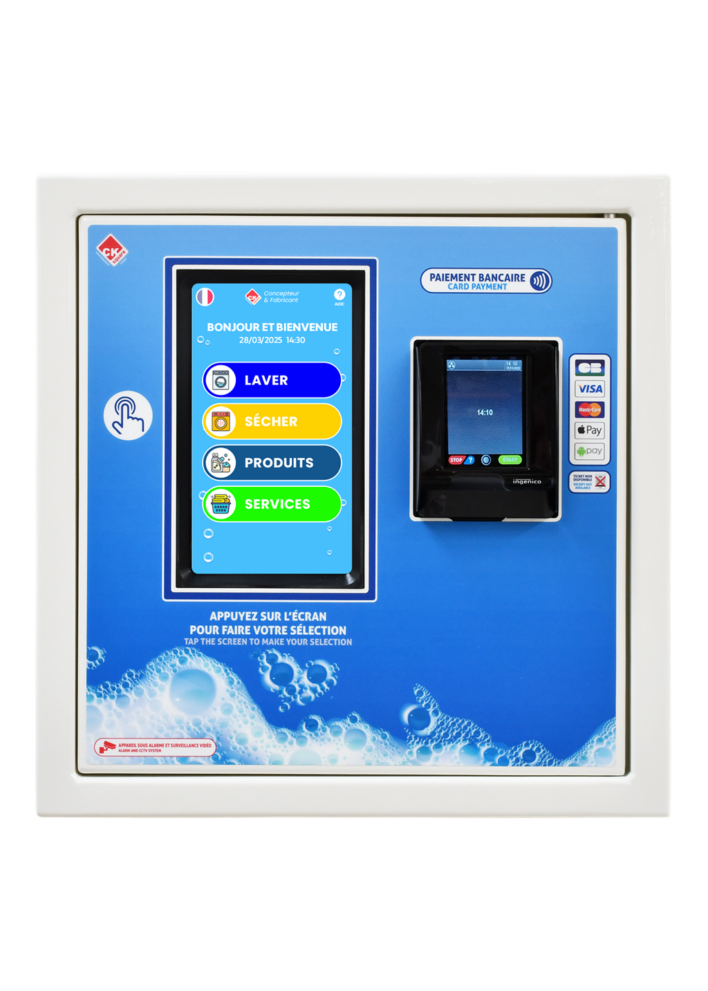 Borne à applique 8 pouces