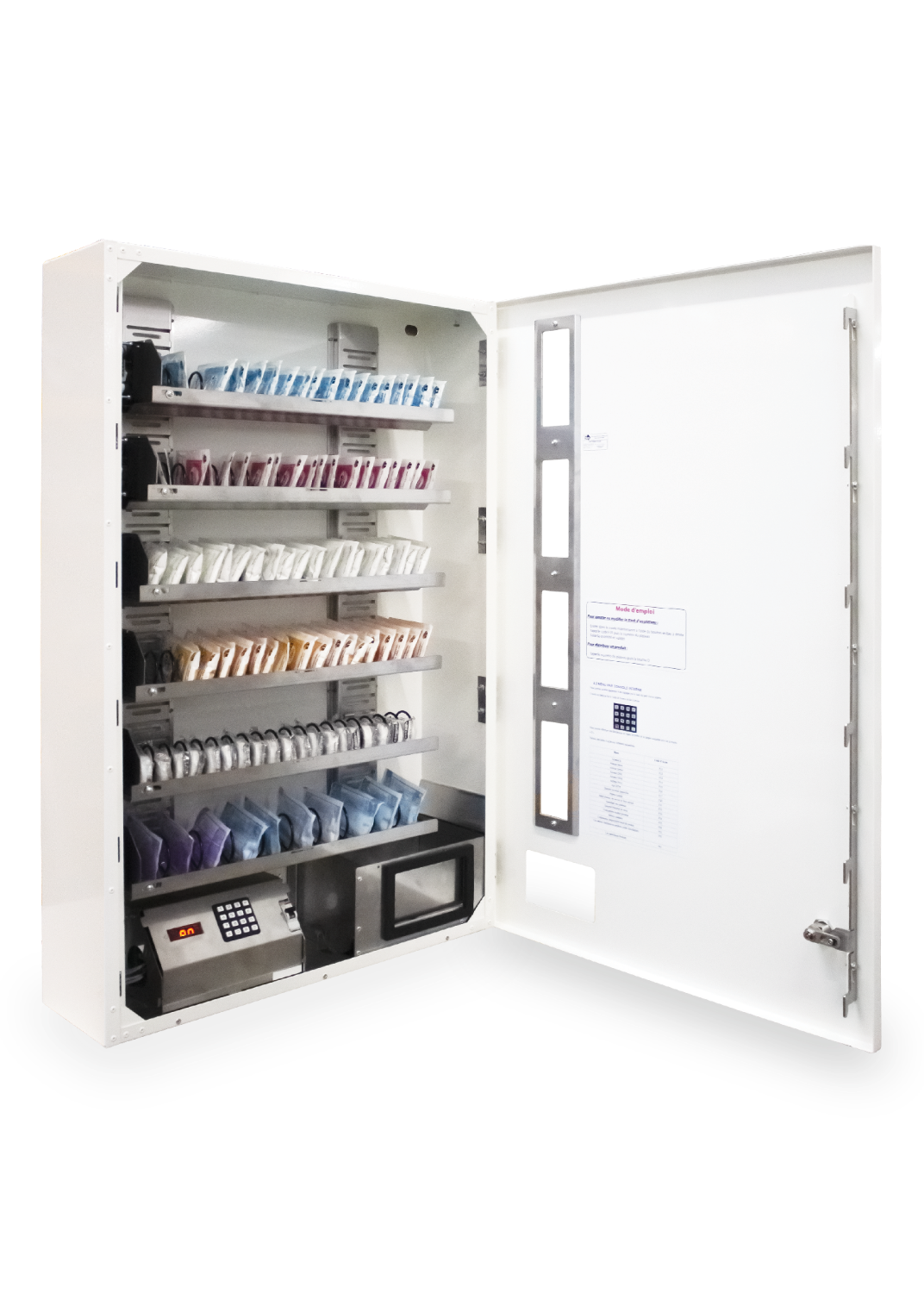 Distributeur de lessive à sprirales